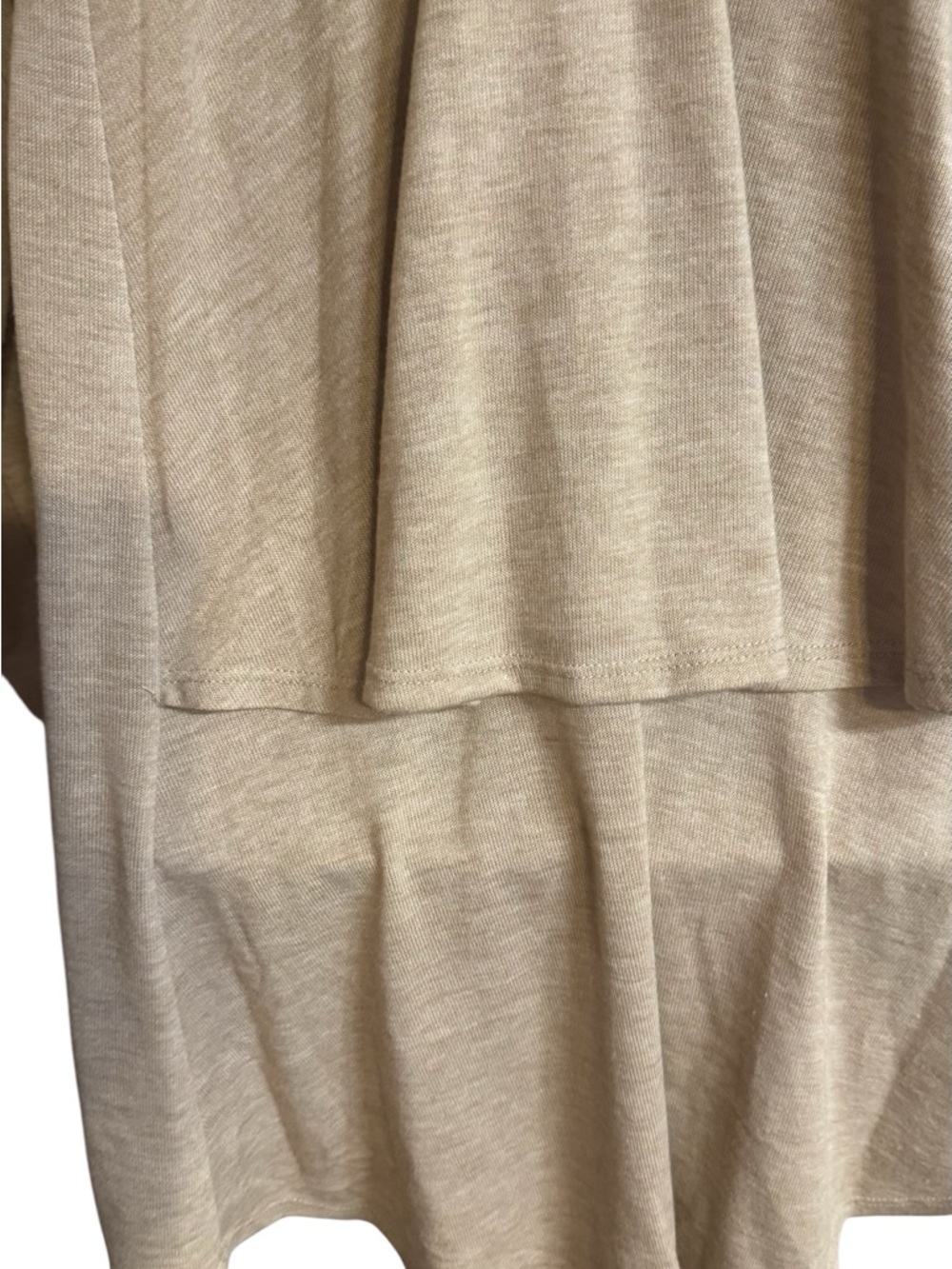 LOGO by Lori Goldstein Open-Front Longer Cardigan w/Back Detail PLUS: 1X #14 - Picture 5 of 9